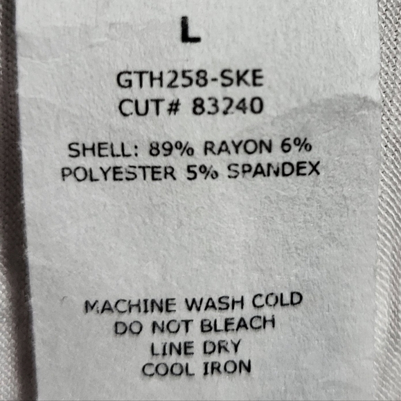 Green Envelope Womens Short Sleeved Striped  White and Black Top Size L - Picture 2 of 4